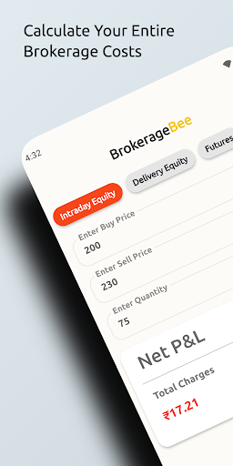 Android application BrokerageBee screenshort