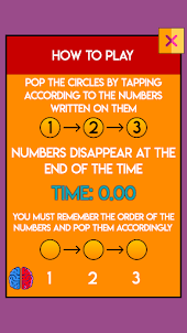 Pop Numbers - Memory Training