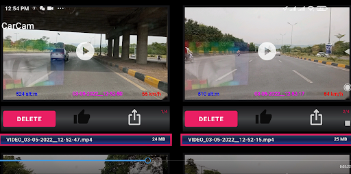 Carcam Screen 2