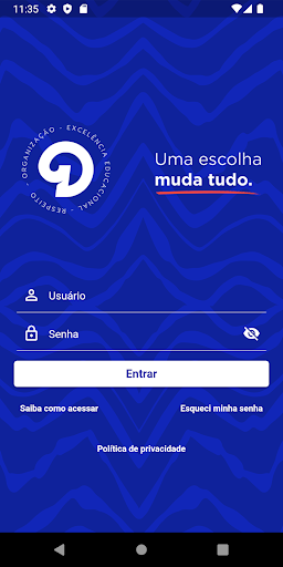 Android application Colégio Delos Conectado screenshort