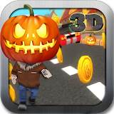 Street Run 3D Halloween icon