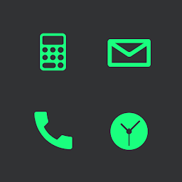 Gambar ikon Terminal - Classic Green Theme