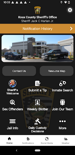 Android application Daviess County Sheriff screenshort