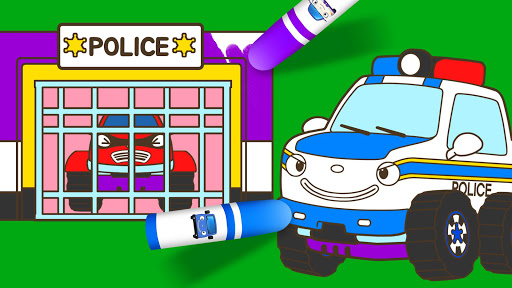 Screenshot of Tayo ColoringBook - Kid Sketch