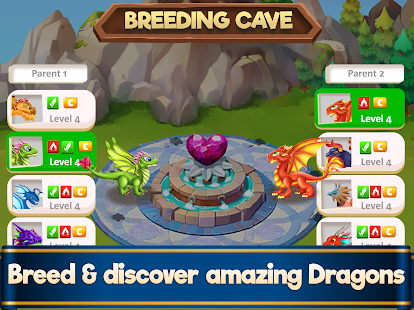 Dragon Paradise City: Breeding War Game 1.3.53 screenshots 9