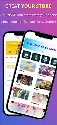 Android application SNAABEL screenshort