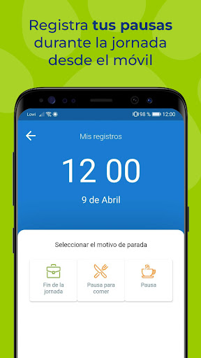 Pandape Time Clock Android App Screenshot 4