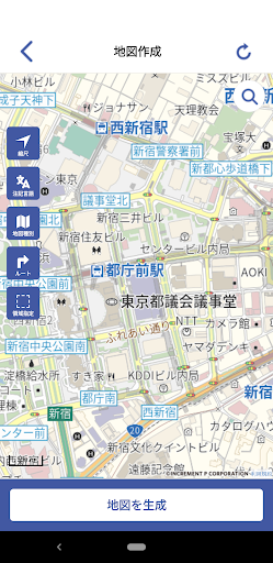 コンビニ地図プリント Screen 2