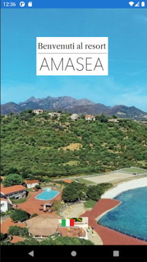 Android application Resort Amasea screenshort