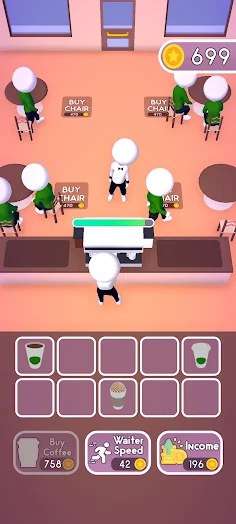 Coffee Merge Shop - Screenshot 2