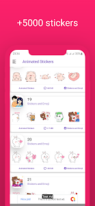 Animated Love Stickers