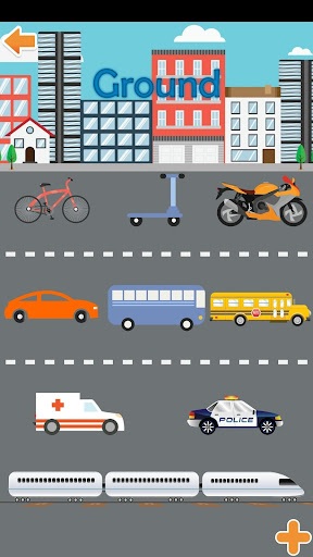 Vehicles - Learn and Play Screen 3