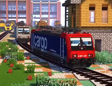Train Mod for mcpe