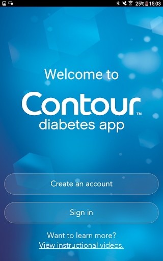 Android application CONTOUR DIABETES app (LK) screenshort
