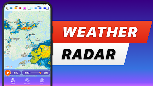 RAIN RADAR - weather radar Unknown