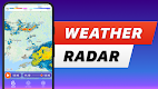 screenshot of RAIN RADAR - weather radar