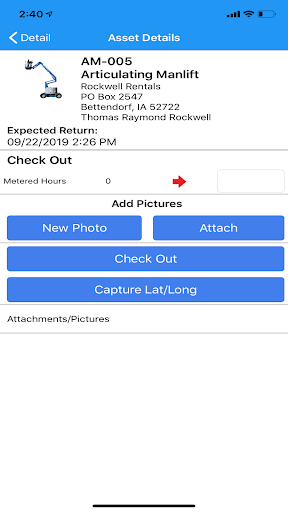 integraRental Screen 3