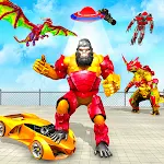 Cover Image of ดาวน์โหลด Gorilla Transform Robot Games 1.2 APK