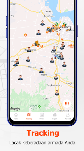 ORIN - GPS Tracking and Automa Screen 2
