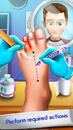 Foot Doctor ASMR Offline Games