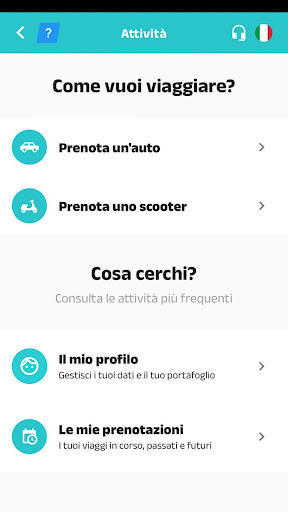 Corrente - electric sharing Screen 3