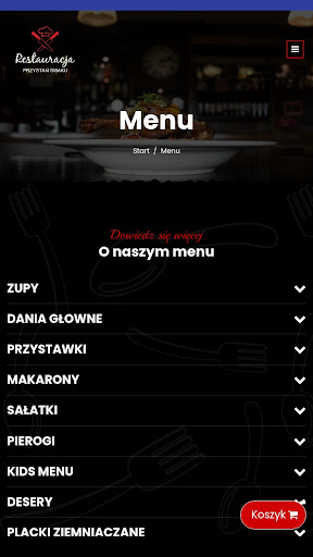 Restauracja Przystań Smaku Screen 3