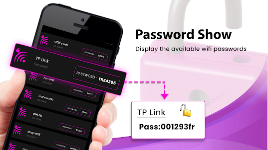 WIFI Password Show WIFI Key