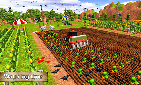 Tractor Sim 3D: Farming Games  screenshots 1