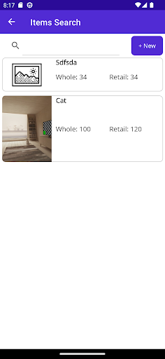 Inventory-Order Manager Screen 3
