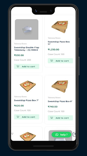 Sweetdisp Application Screen 2