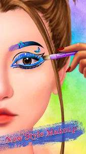 Eye Art Makeup Games for girls