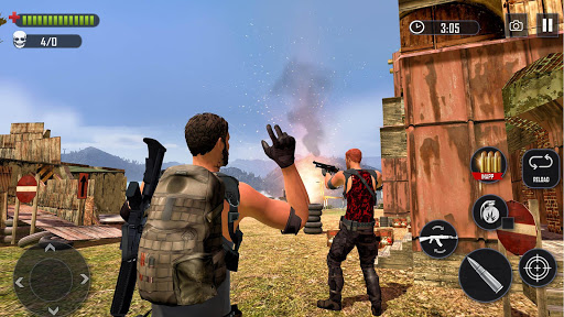 Battleground Fire Cover Strike: Free Shooting Game  screenshots 4