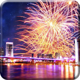 2019 Fireworks Live Wallpaper Free icon
