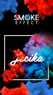 Name Art Smoke Effect Schermata