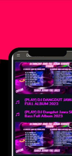 Android application DJ Dangdut Jawa Syahdu screenshort