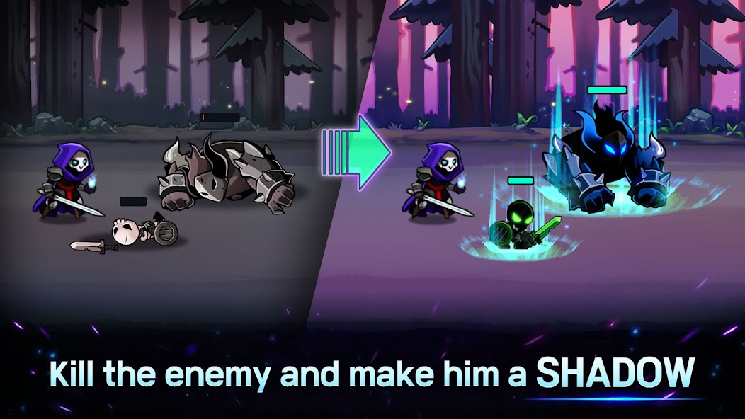 Shadow Knights : Idle RPG 50 APK + Мод (Unlimited money) за Android