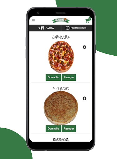 Pizzeria Hungrys Screen 2