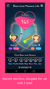 Been Love Memory Lite - Love Counter Lite 2020 screenshots 3