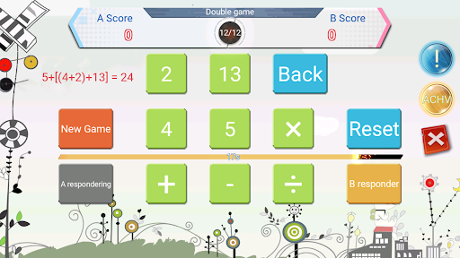 Android application Nostalgic 24-Point Battle screenshort