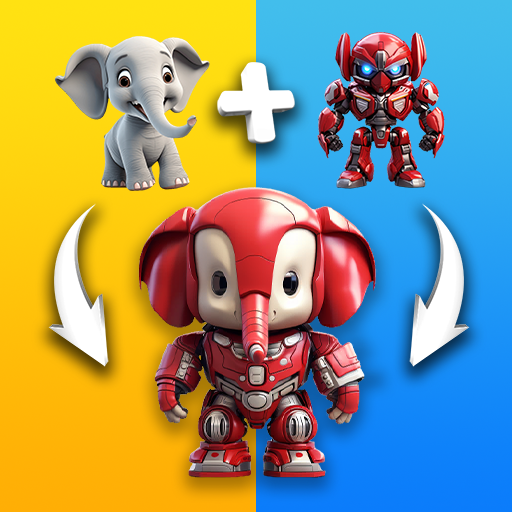 AI Merge Animals Hybrid Mix