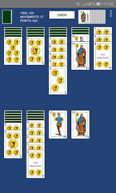 Spanish Spider Solitaire - Screenshot 3