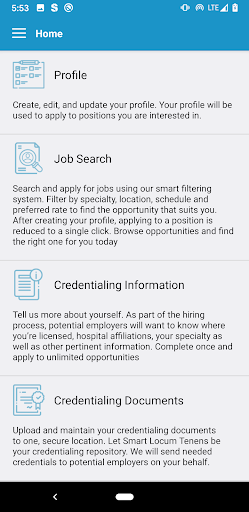Smart Locum Tenens Screenshot 3 - AppWisp.com