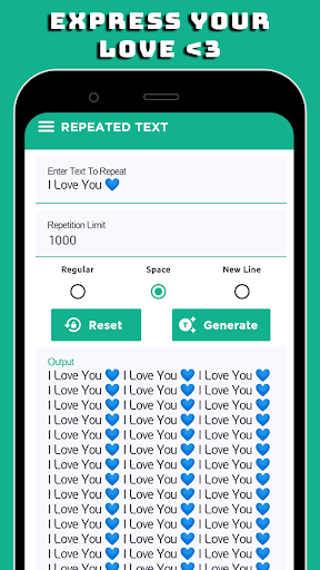 Text Repeater - Duplicate Text Screen 3