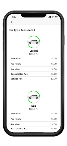 RideShare Screen 3