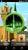 screenshot of Madina Clock Live Wallpaper