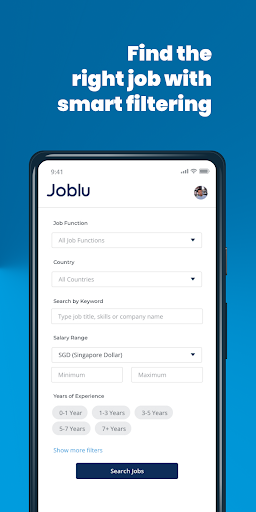 Joblu: Job Search & Tips Screen 3