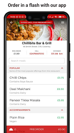 Chillibite Bar & Grill Screen 2