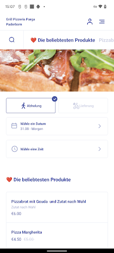 Grill Pizzeria Parga Paderborn Screen 3