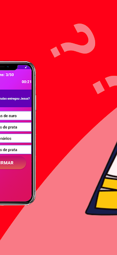 Android application Questionário Bíblico screenshort