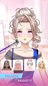 Captura de Pantalla 5 Anime Fashion Princess Dressup android
